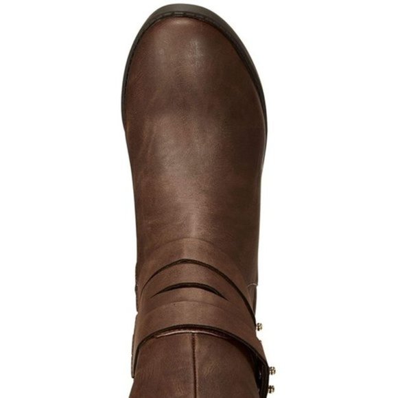 NWOB Material Girl Damien Faux Leather Tall Boots - Picture 4 of 4